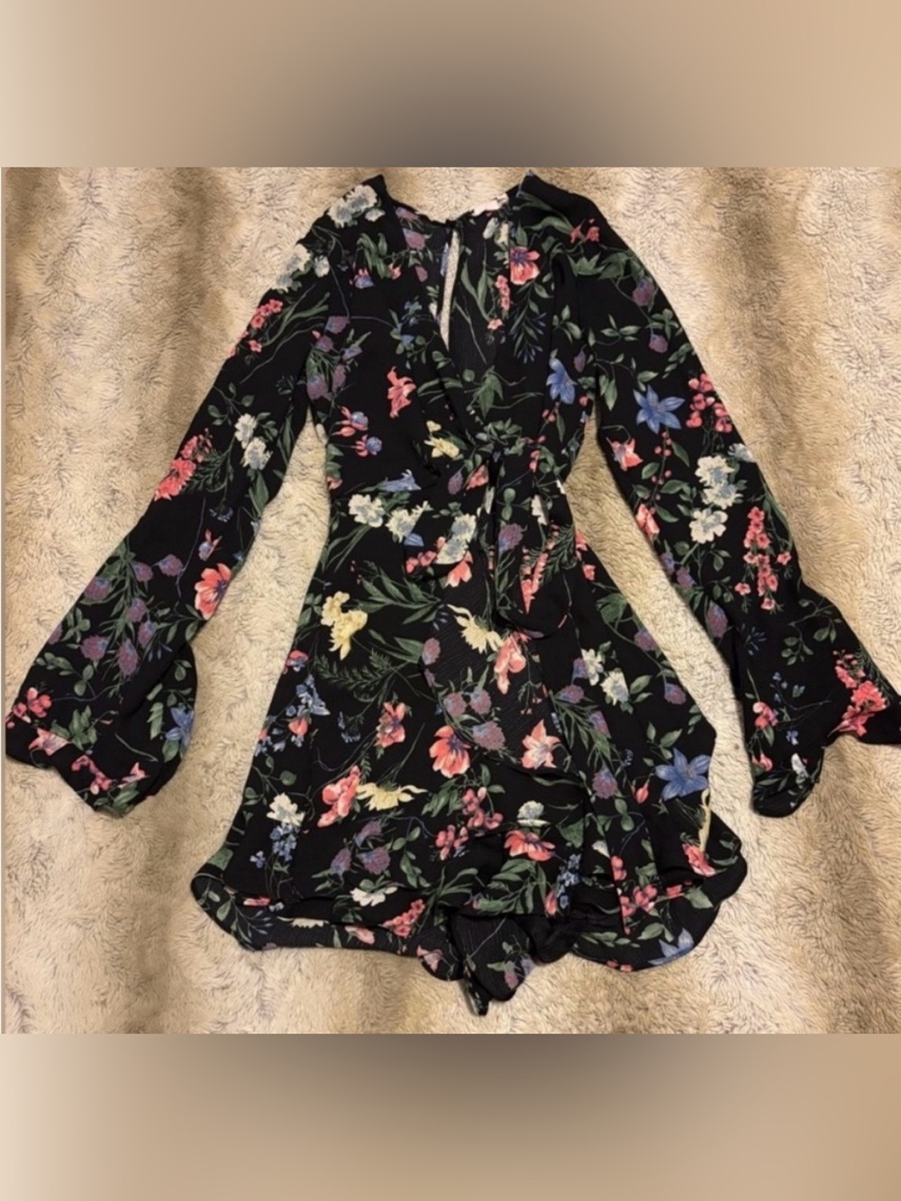 XS Floral Romper